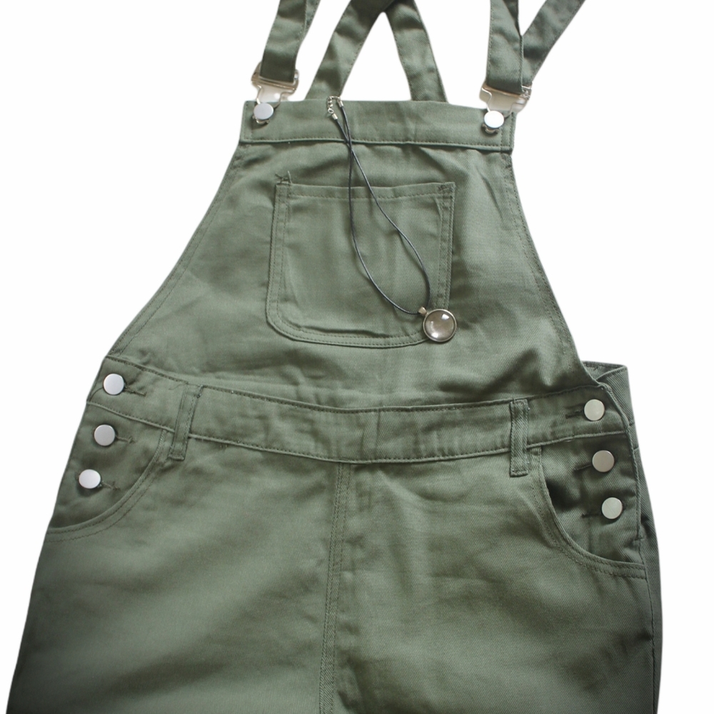 Boutique JK Miles Overalls Forest Green XL